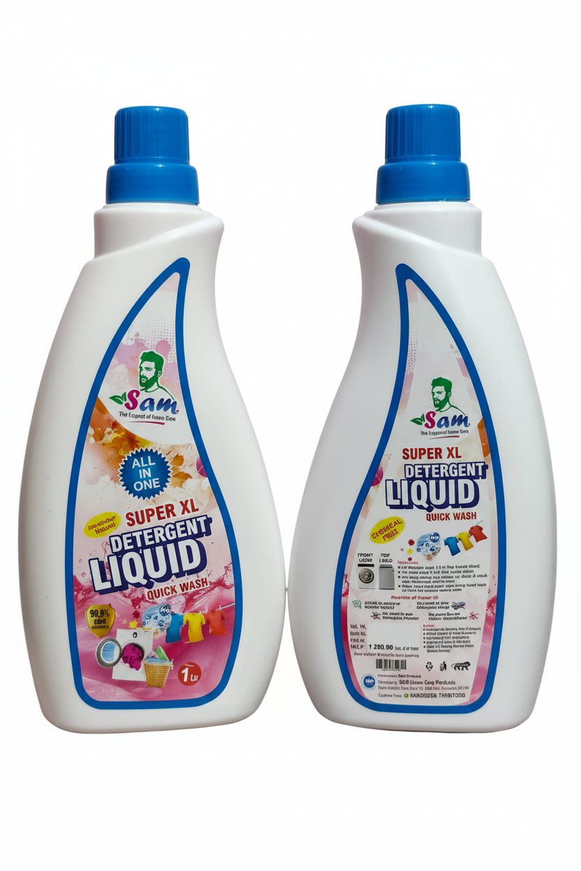 All in one natural detergent liquid