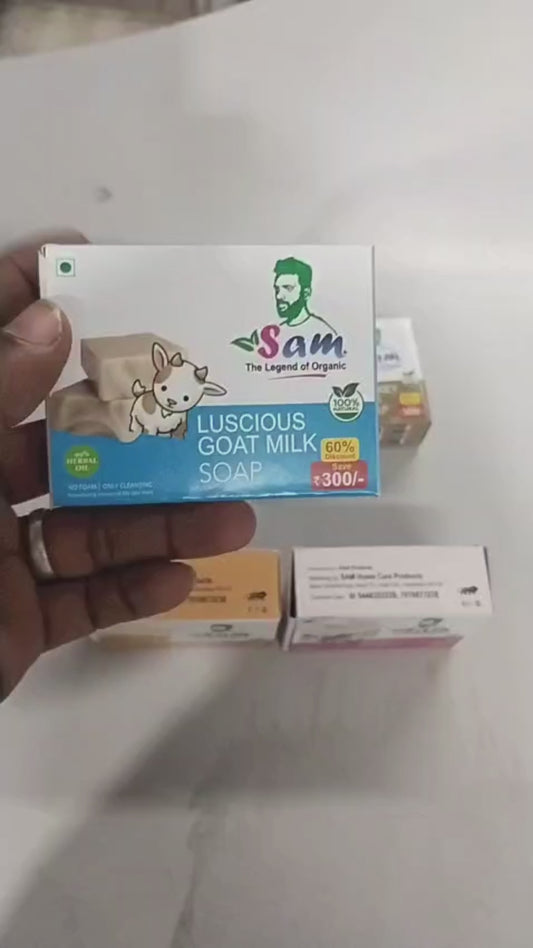Sam Organic Bath Soaps