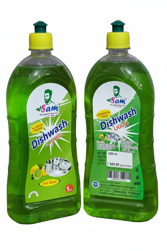 Natural dishwash liquid