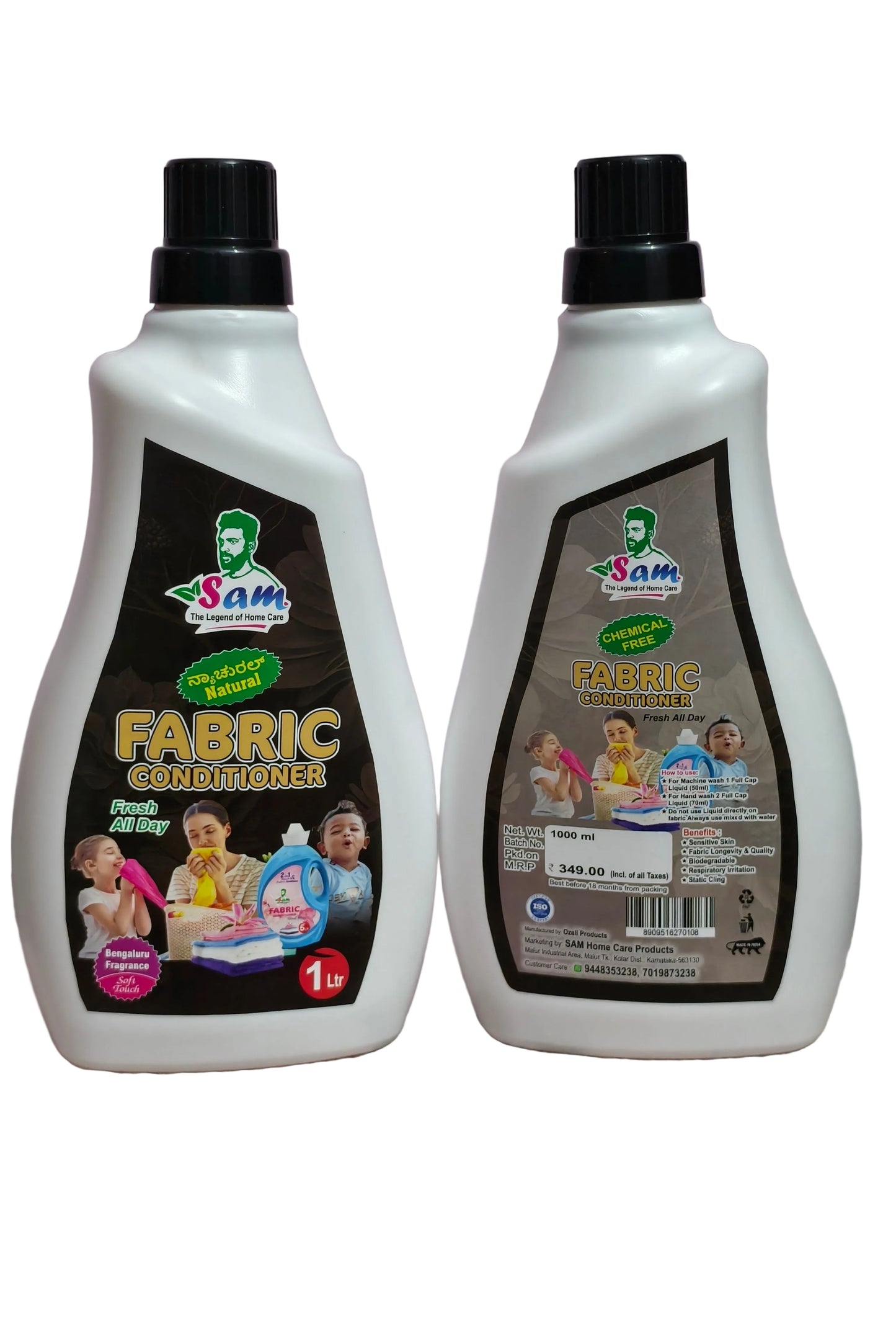 Toxic free fabric conditioner
