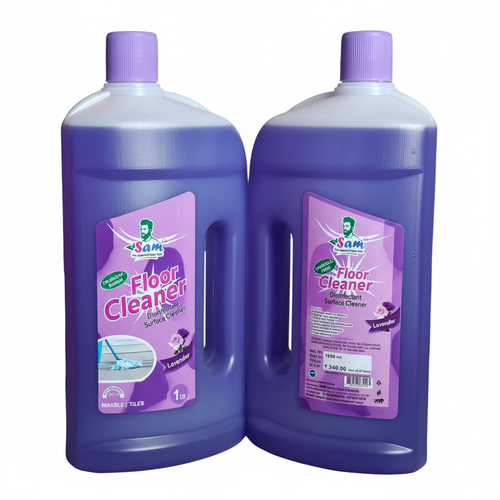 Sam Natural Floor Cleaners
✨ 5 Fragrances | 100% Natural ✨
💥 BUY 1 GET 1 FREE 💥
💰 Price: ₹399 (MRP: ~~₹699~~)
📉 Flat 43% Discount!