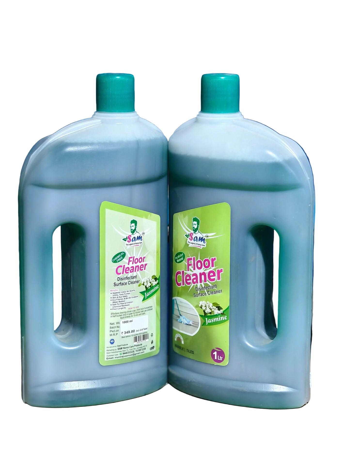 Sam Natural Floor Cleaners
✨ 5 Fragrances | 100% Natural ✨
💥 BUY 1 GET 1 FREE 💥
💰 Price: ₹399 (MRP: ~~₹699~~)
📉 Flat 43% Discount!